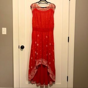 Anthropologie high-low dress - L